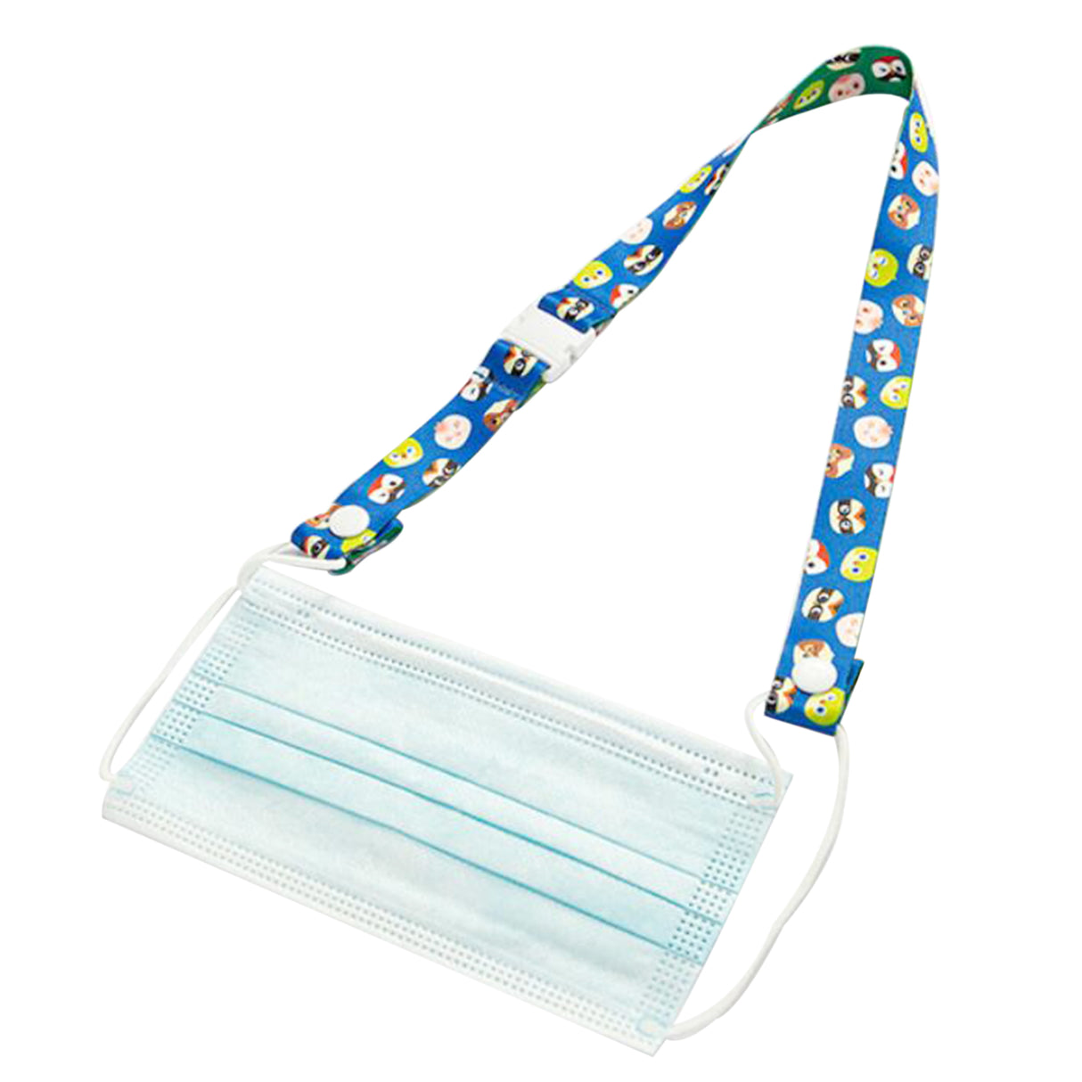 Cordón para el cuello con cierre de seguridad