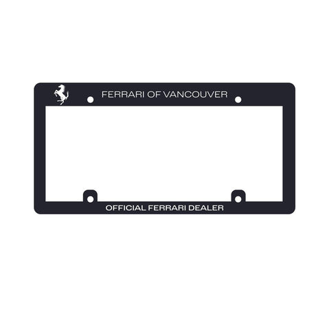 Custom Abs License Plate Frame