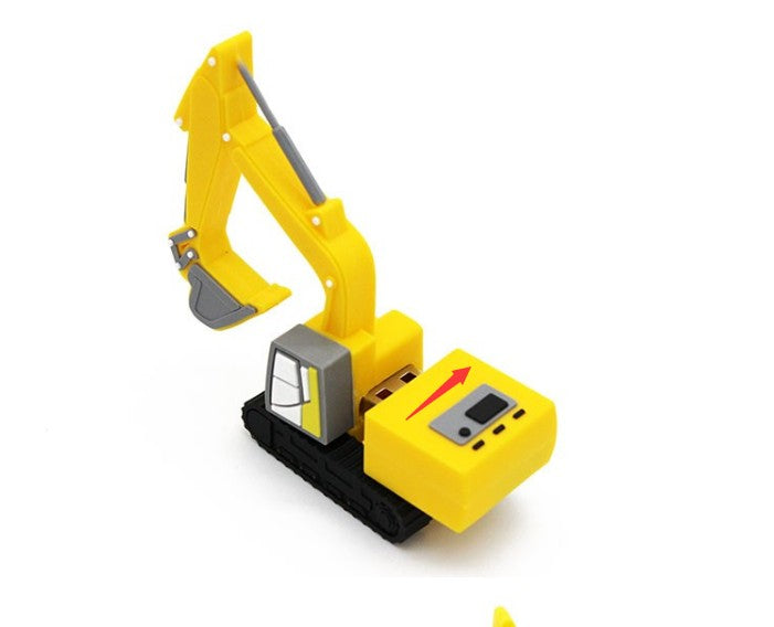 Conception de forme d'excavatrice USB 2 Go