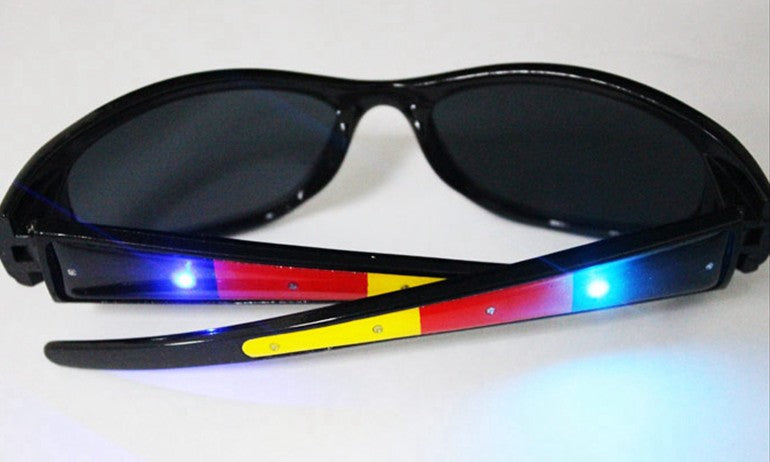 Lunettes de soleil lumineuses
