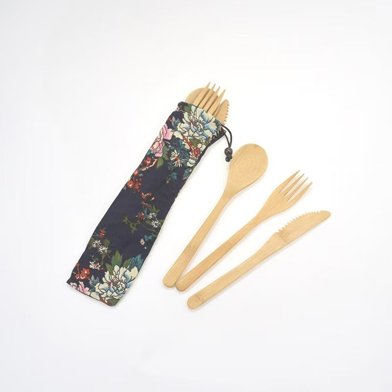 Bamboo Utensil Set