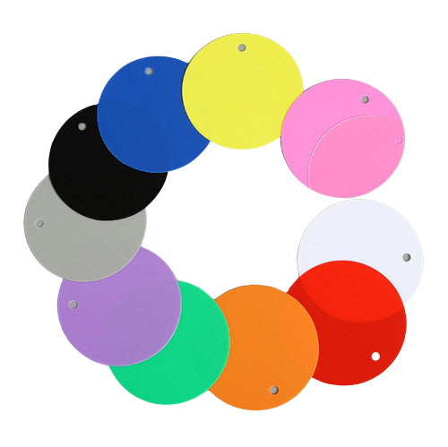 Etiqueta de plástico para llaves