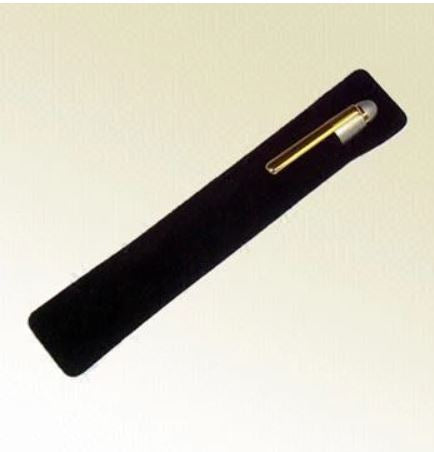 Pochette à stylos en velours