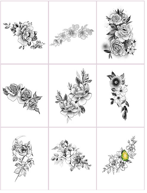 Custom Tattoo Design In Full Colors