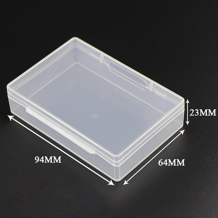 Boîtes en plastique transparent