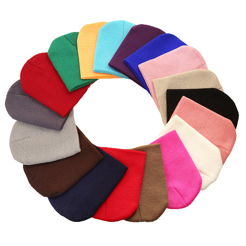 Kids Soft Knit Beanie Hat