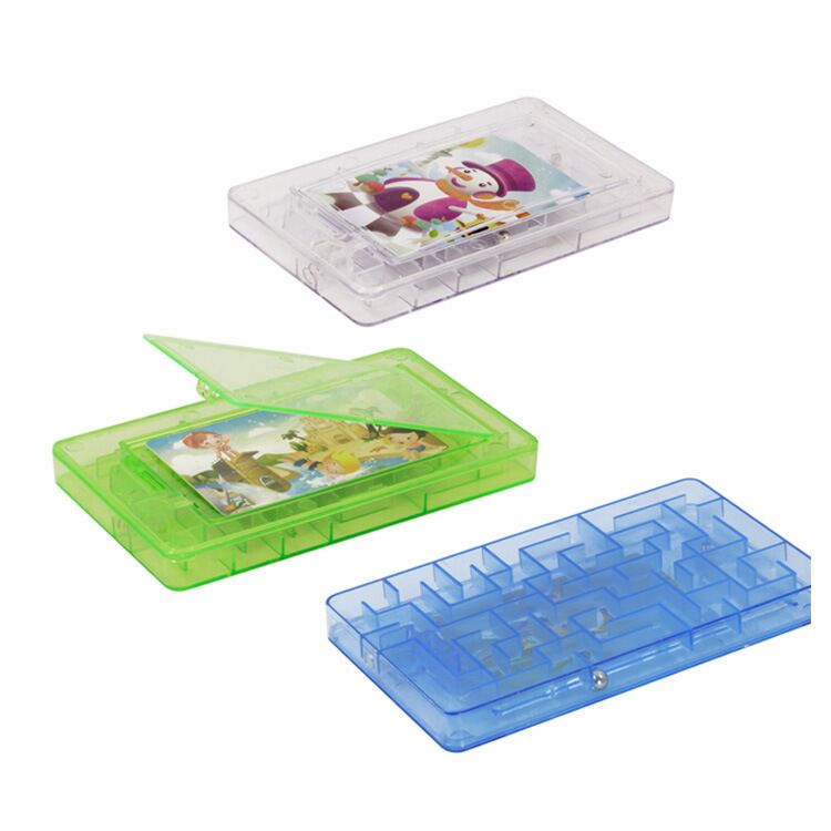 Rompecabezas del laberinto del porta tarjetas