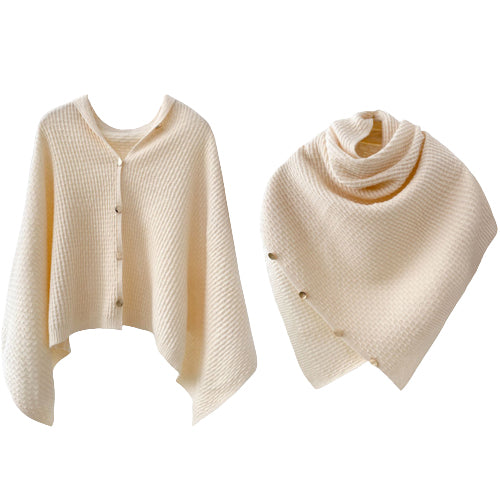 Écharpe couverture simple / boutons