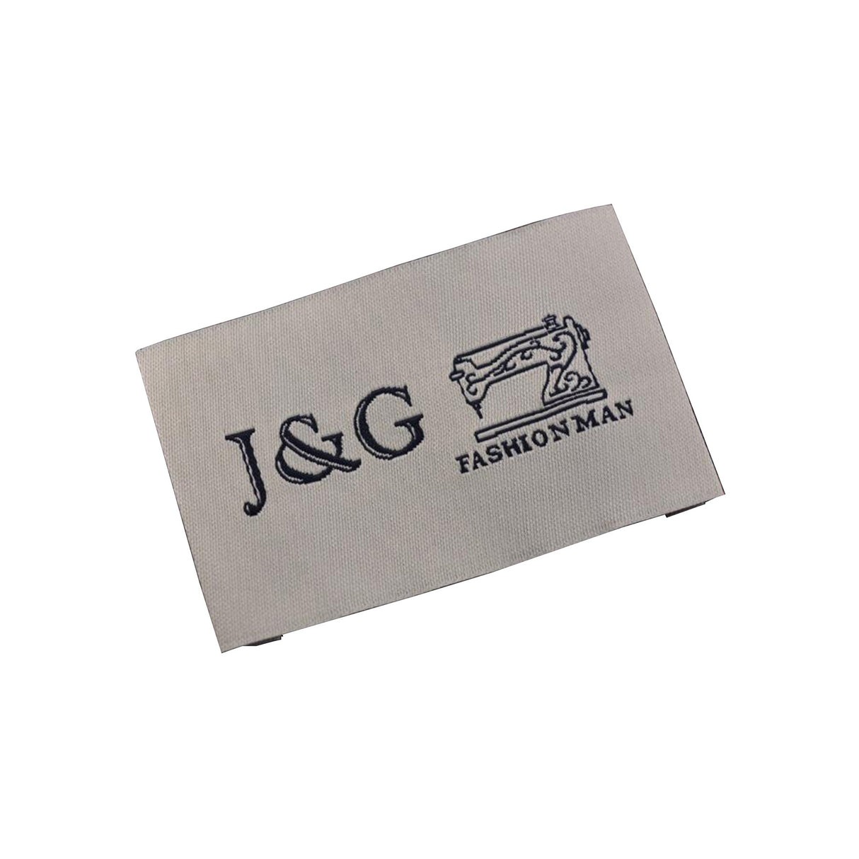 Etiqueta de ropa tejida