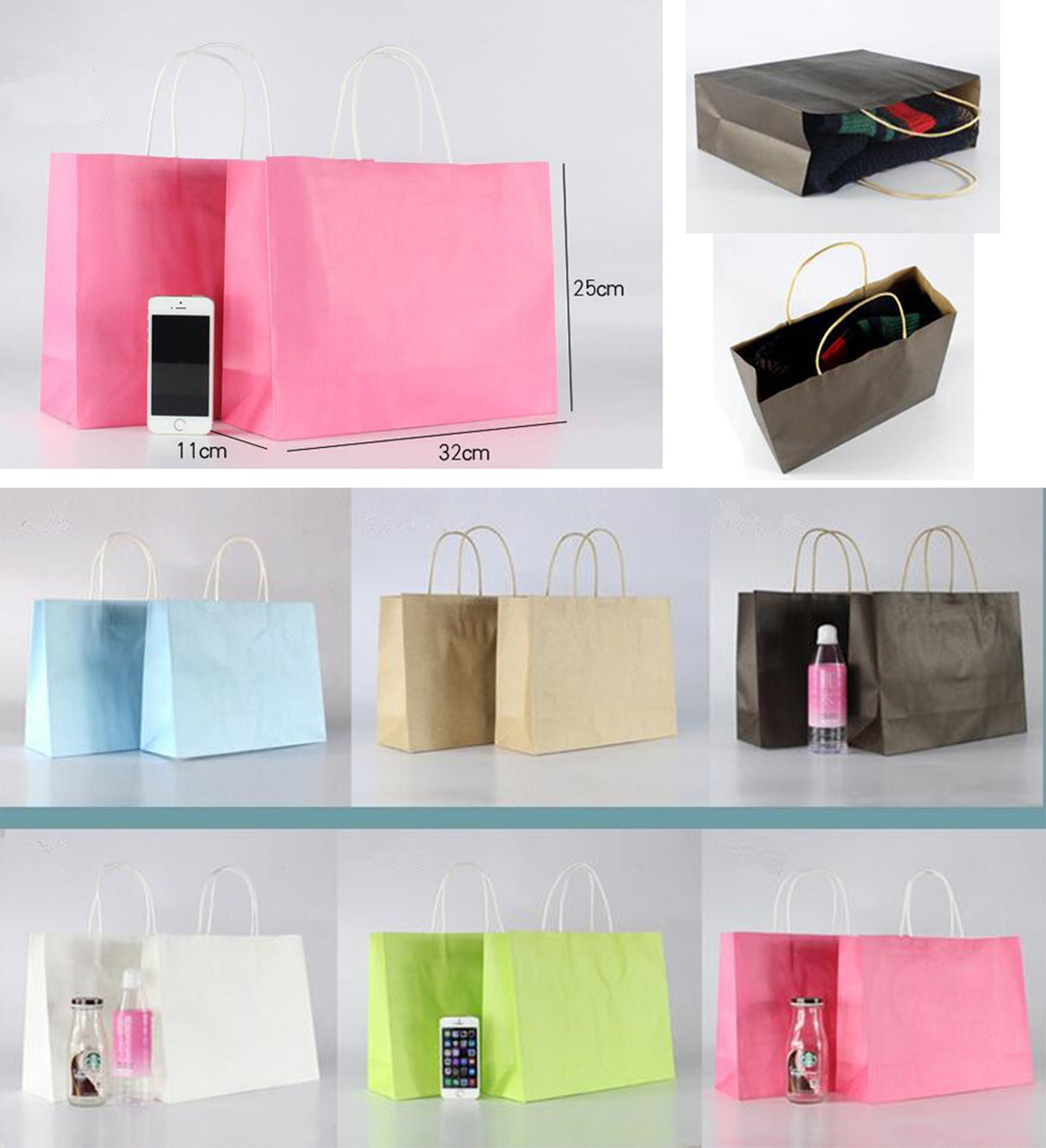 Paper Bags With Handles