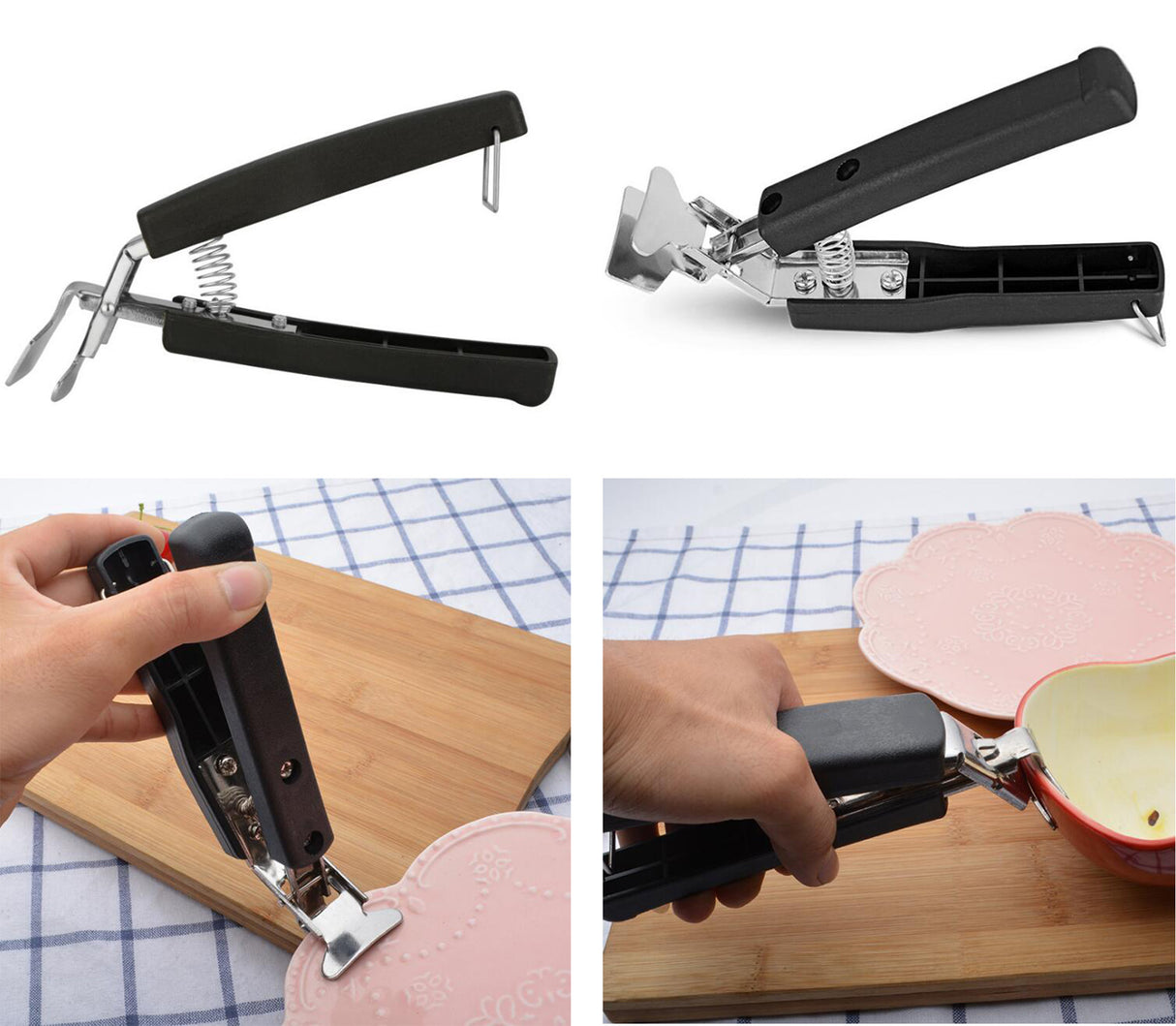 Pince de préhension pour déplacer une assiette ou un bol chaud