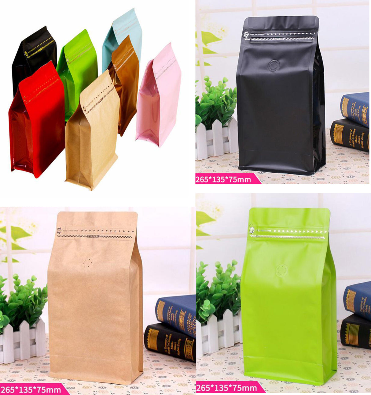 Coffee Pouch With Air Release Valve