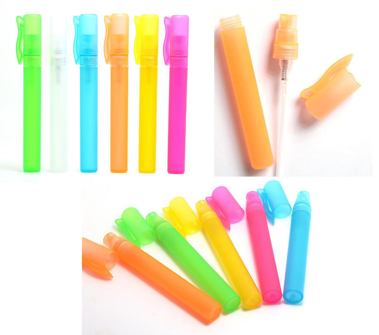 Botella pulverizadora vacía portátil