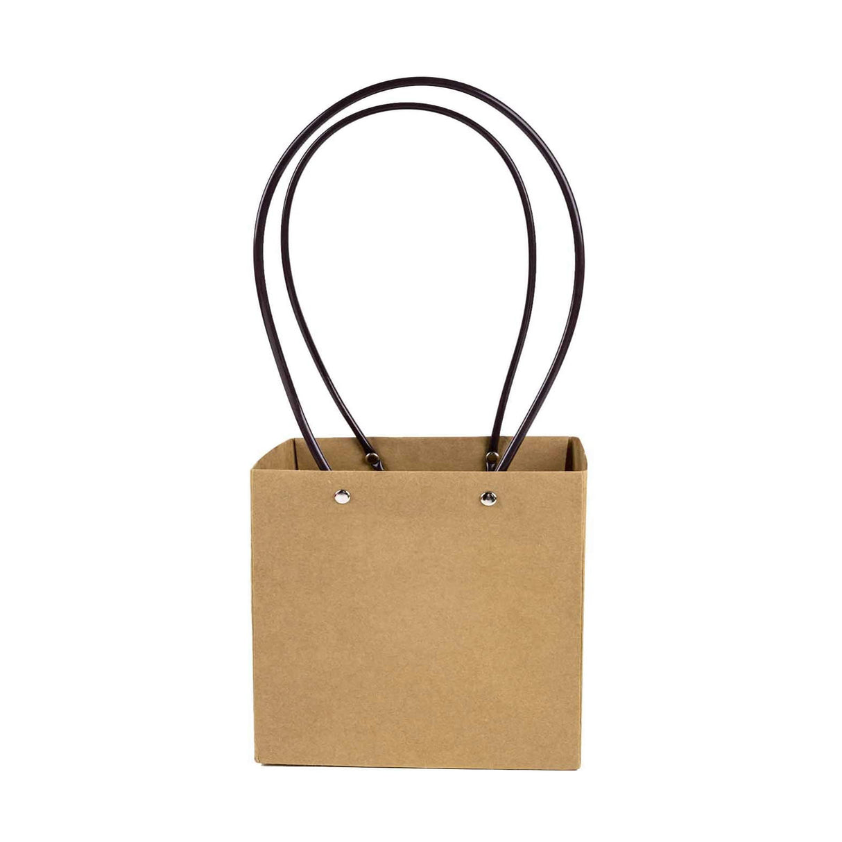 Bolsa de regalo con flores decorativas