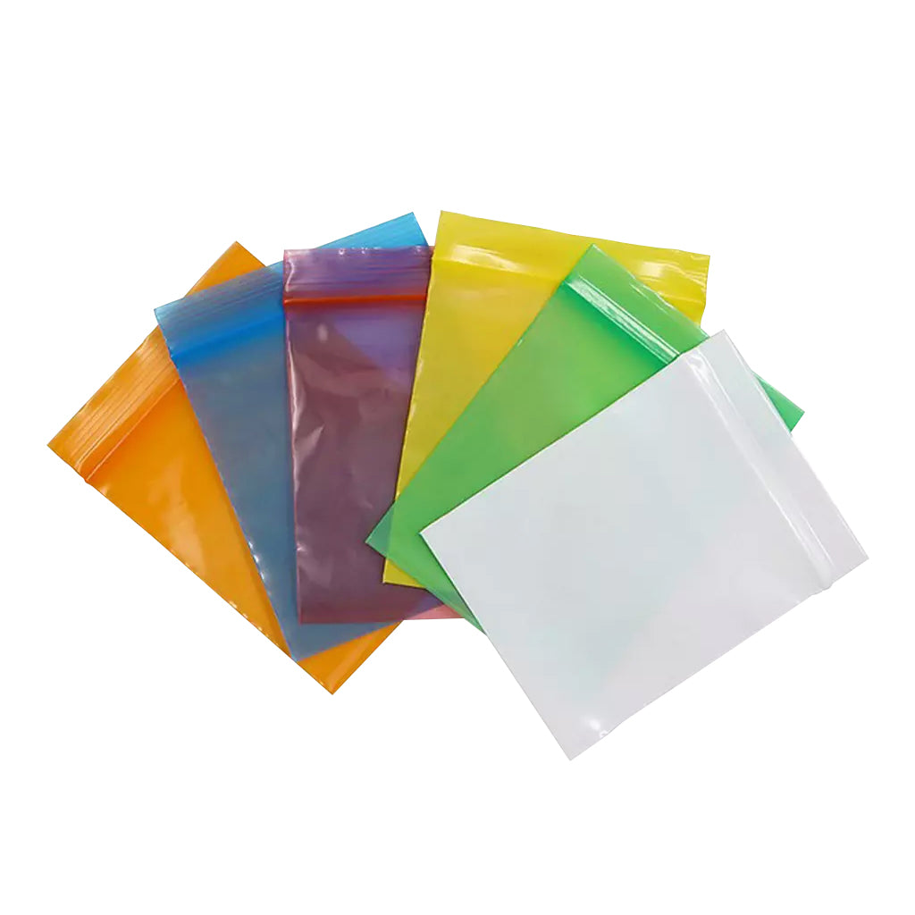 3 Mil Plastic Reclosable Zip Bags