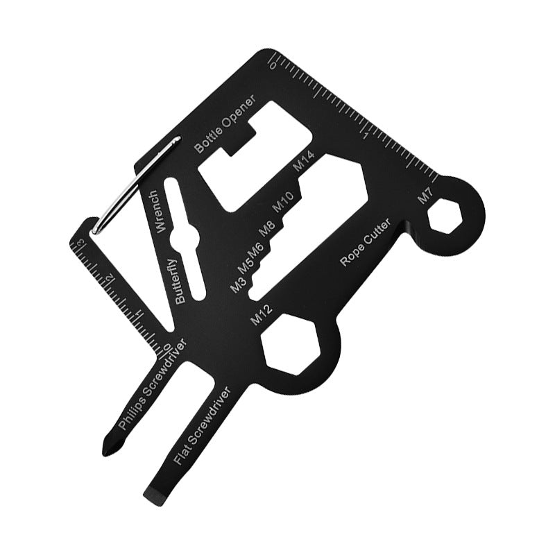 Herramienta de bolsillo multiusos para supervivencia