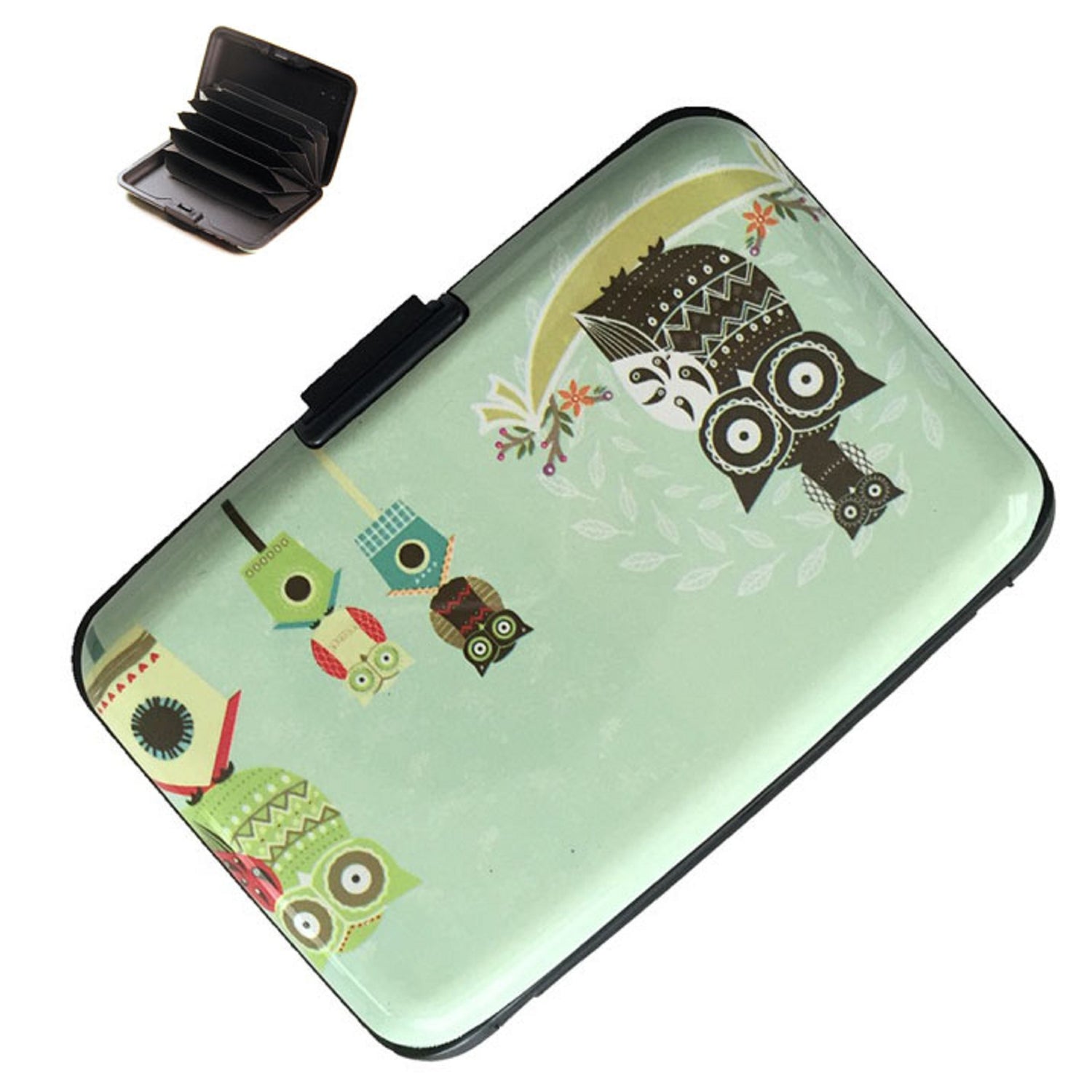 Cartera con bloqueo RFID personalizada para tarjetas de crédito