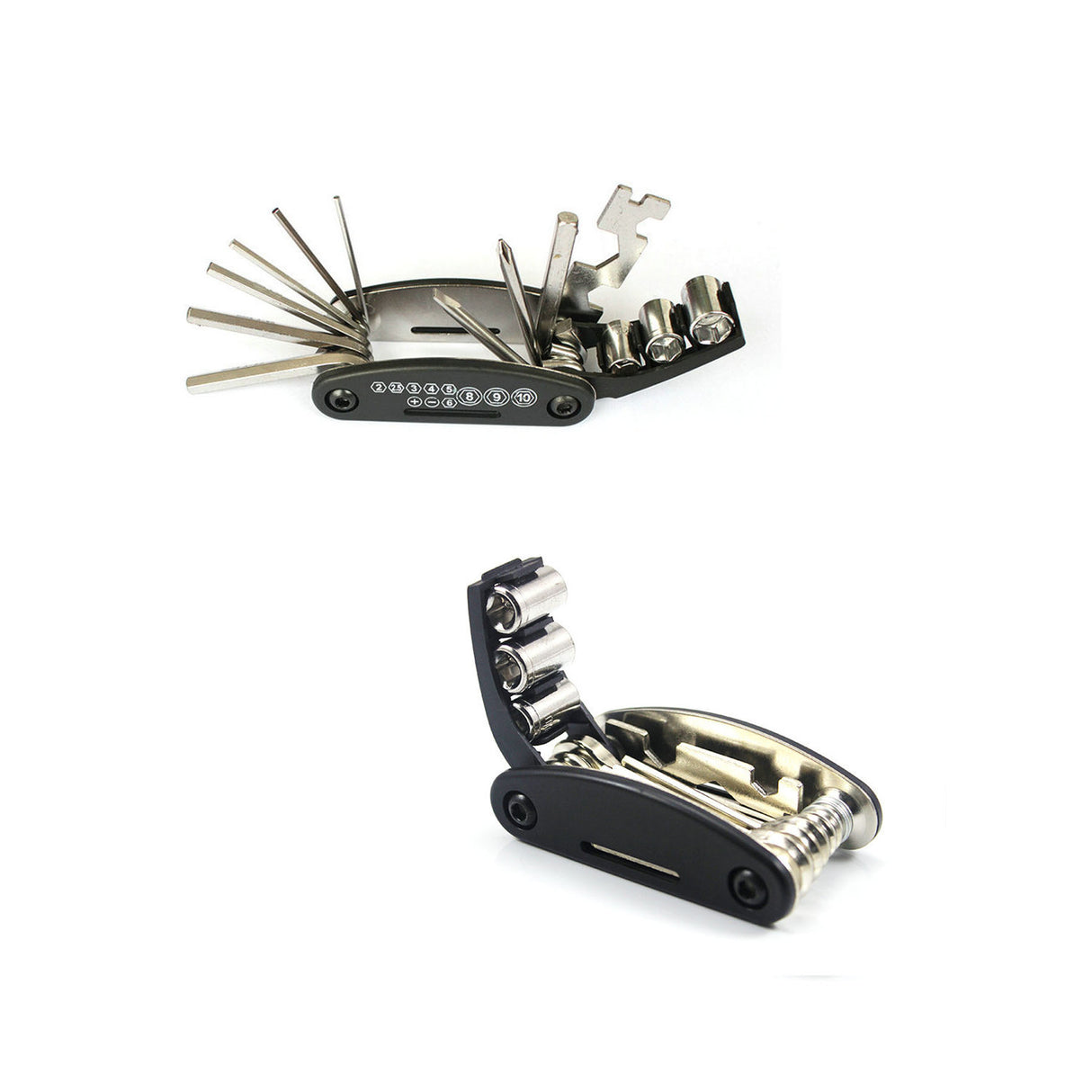 Herramienta multiusos para bicicletas 16 en 1 para ciclistas