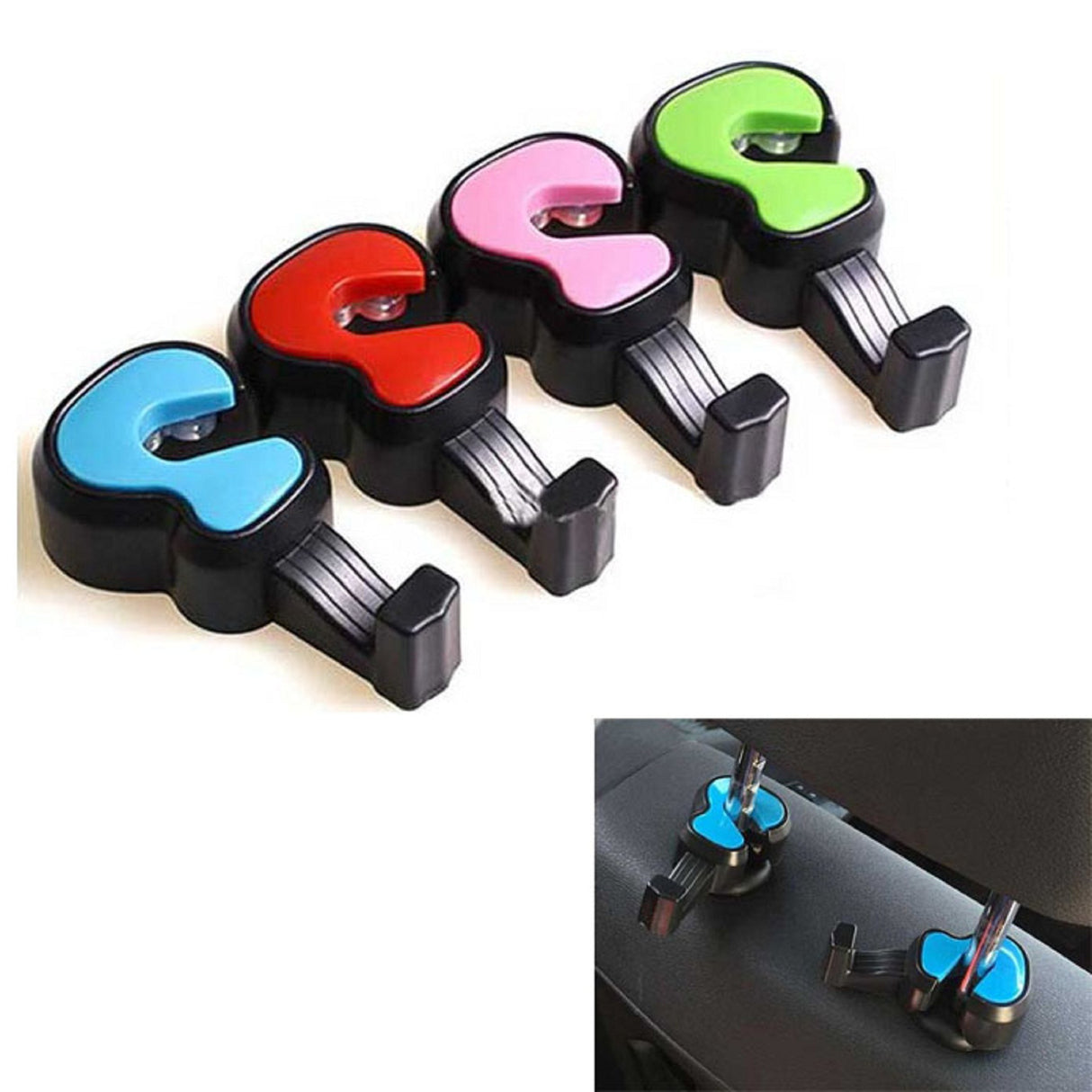 Crochet pour siège arrière de voiture