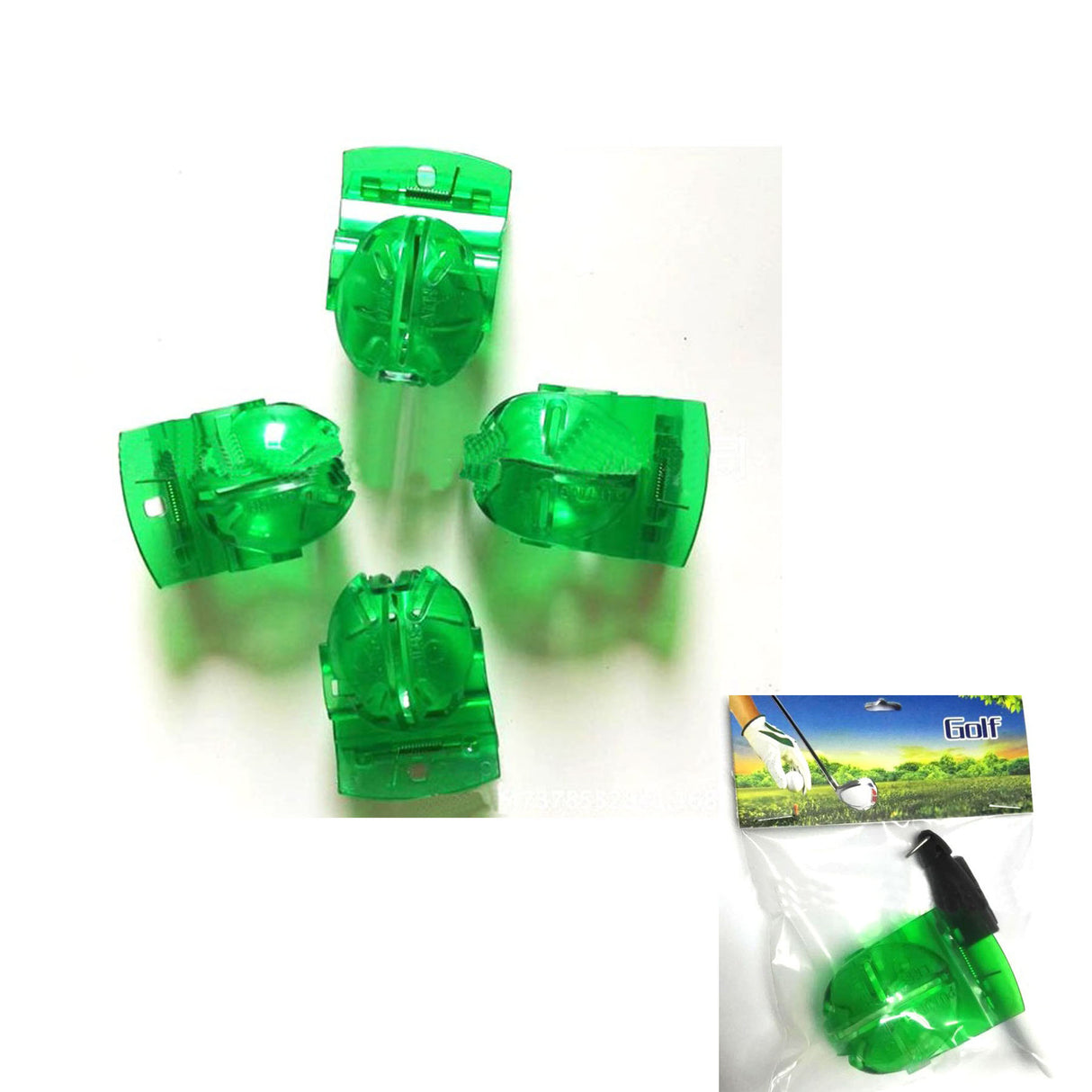 Marqueur de ligne linéaire pour balle de golf avec stylo