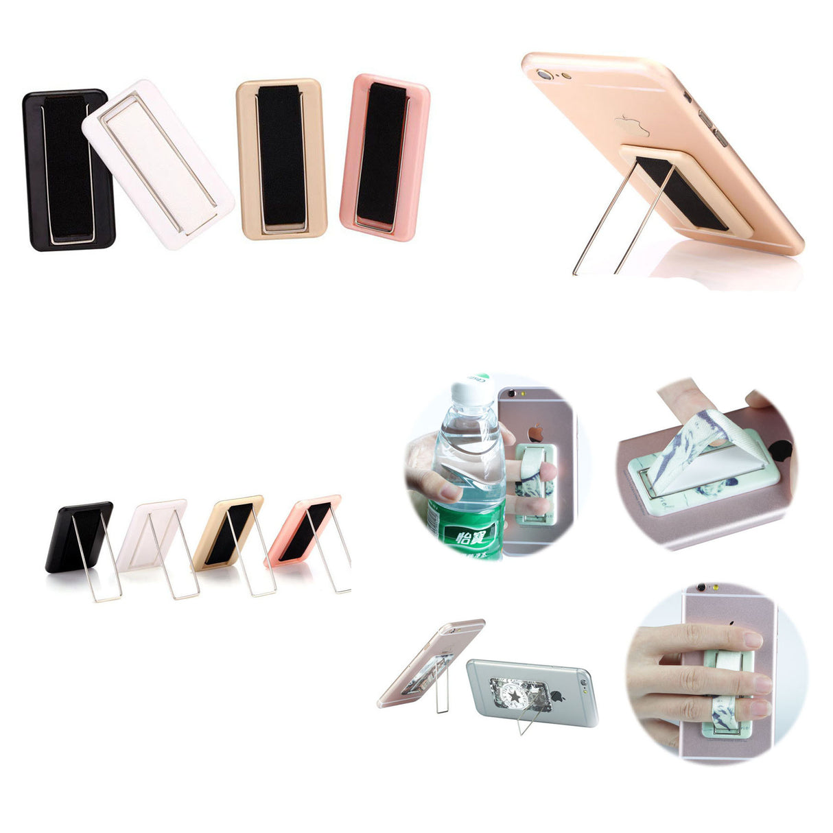Finger Sling Strap Grip Phone Stand
