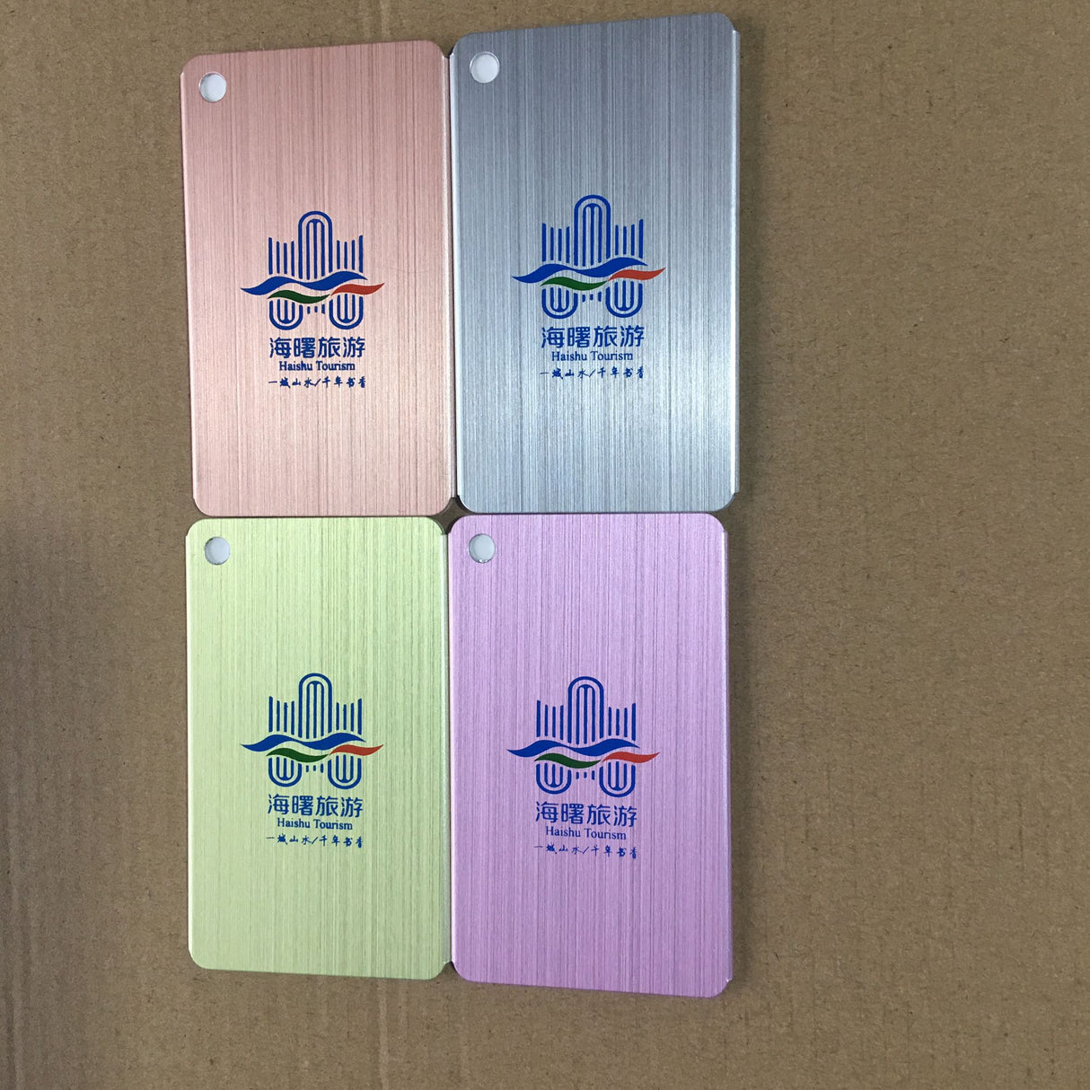 Aluminum Metal Luggage Tags