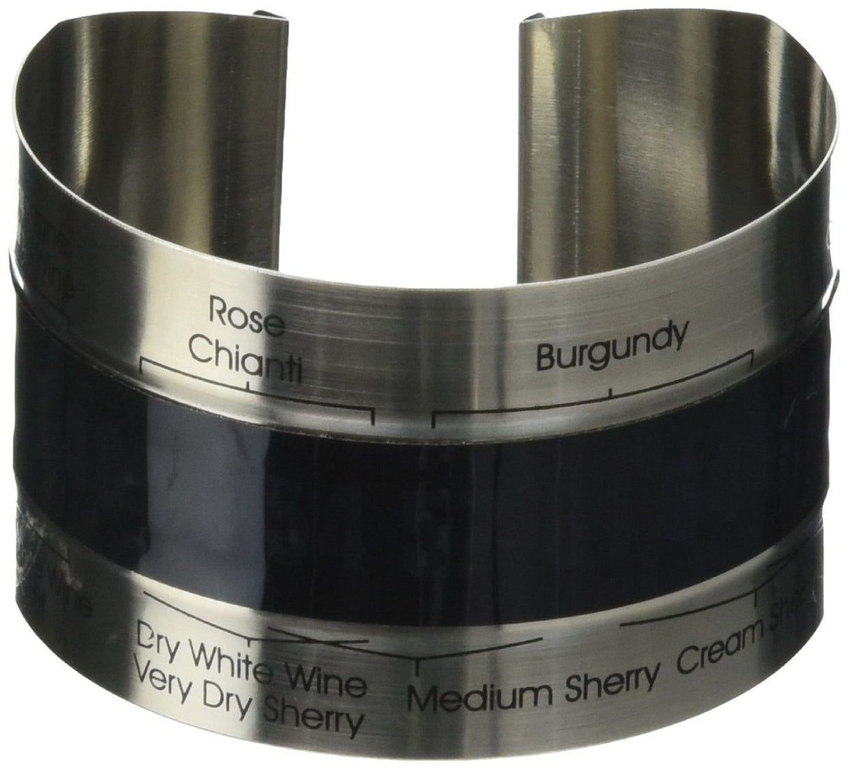 Termómetro para botella de vino de acero inoxidable