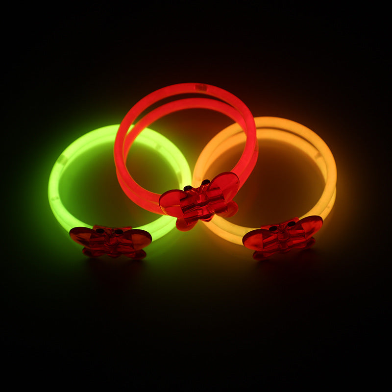 Pulsera luminosa de mariposa