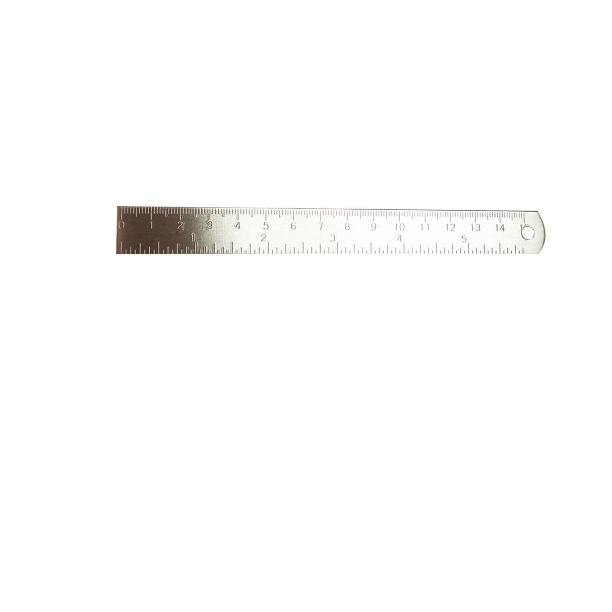 6 Inch Brass Ruler