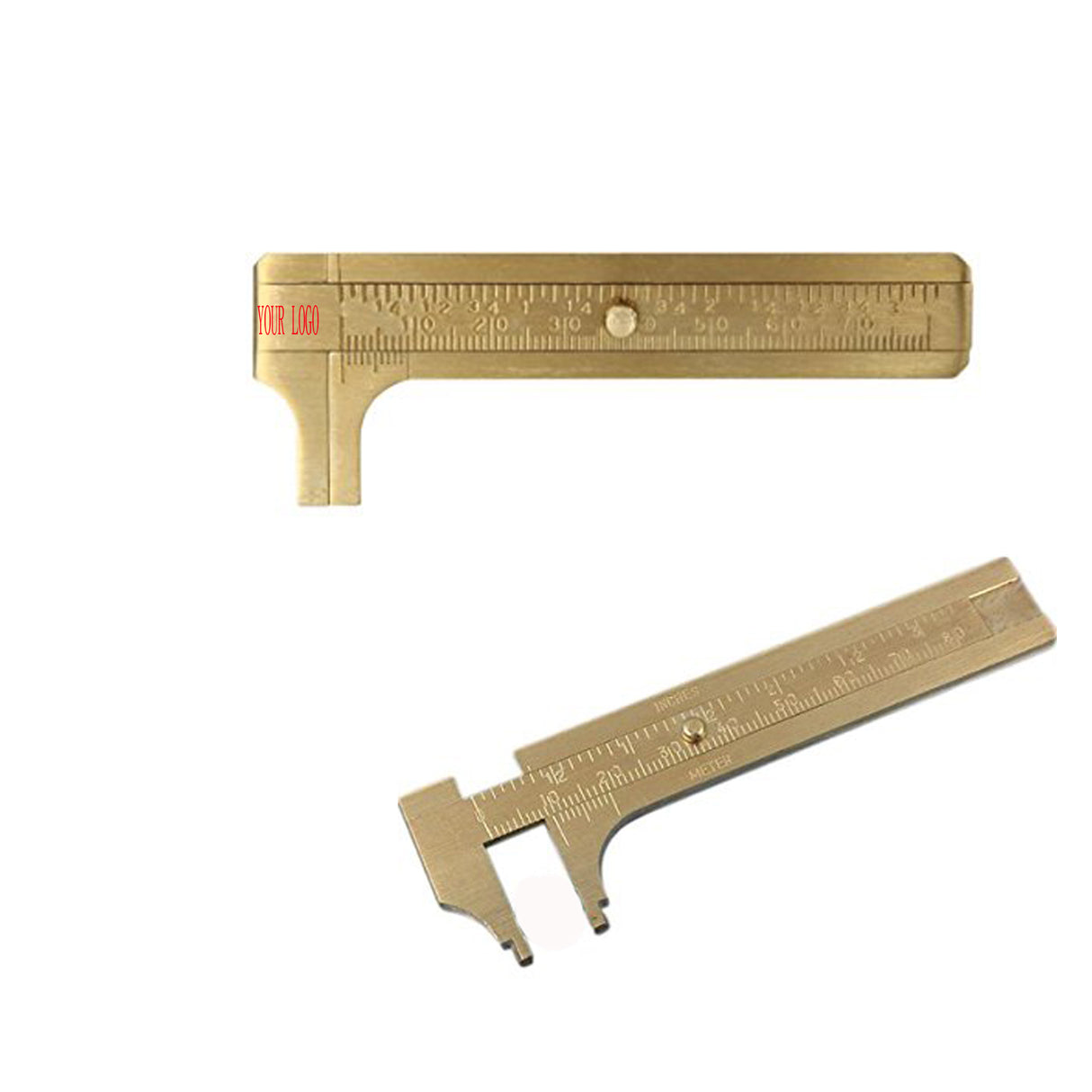 80mm Caliper Ruler Brass Ruler