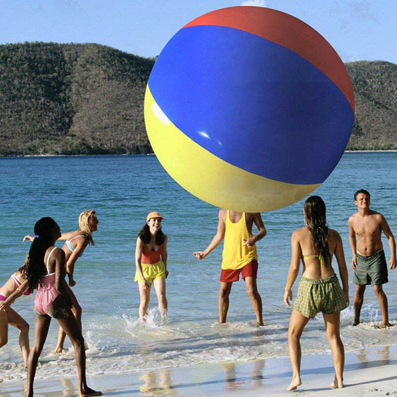 Pelota de playa inflable de PVC de 59"