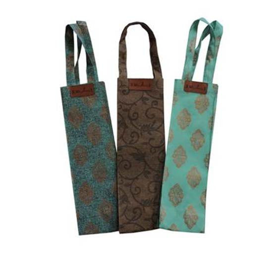 Bolsa de vino de tela Oxford