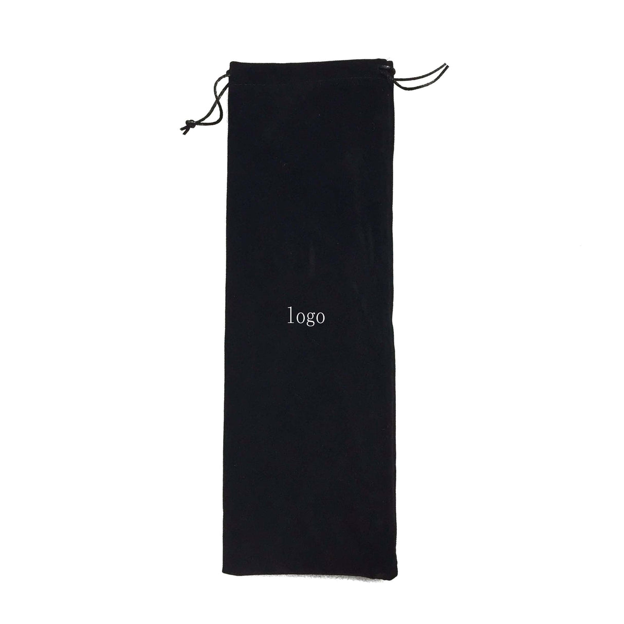 Grande pochette en velours avec cordon de serrage