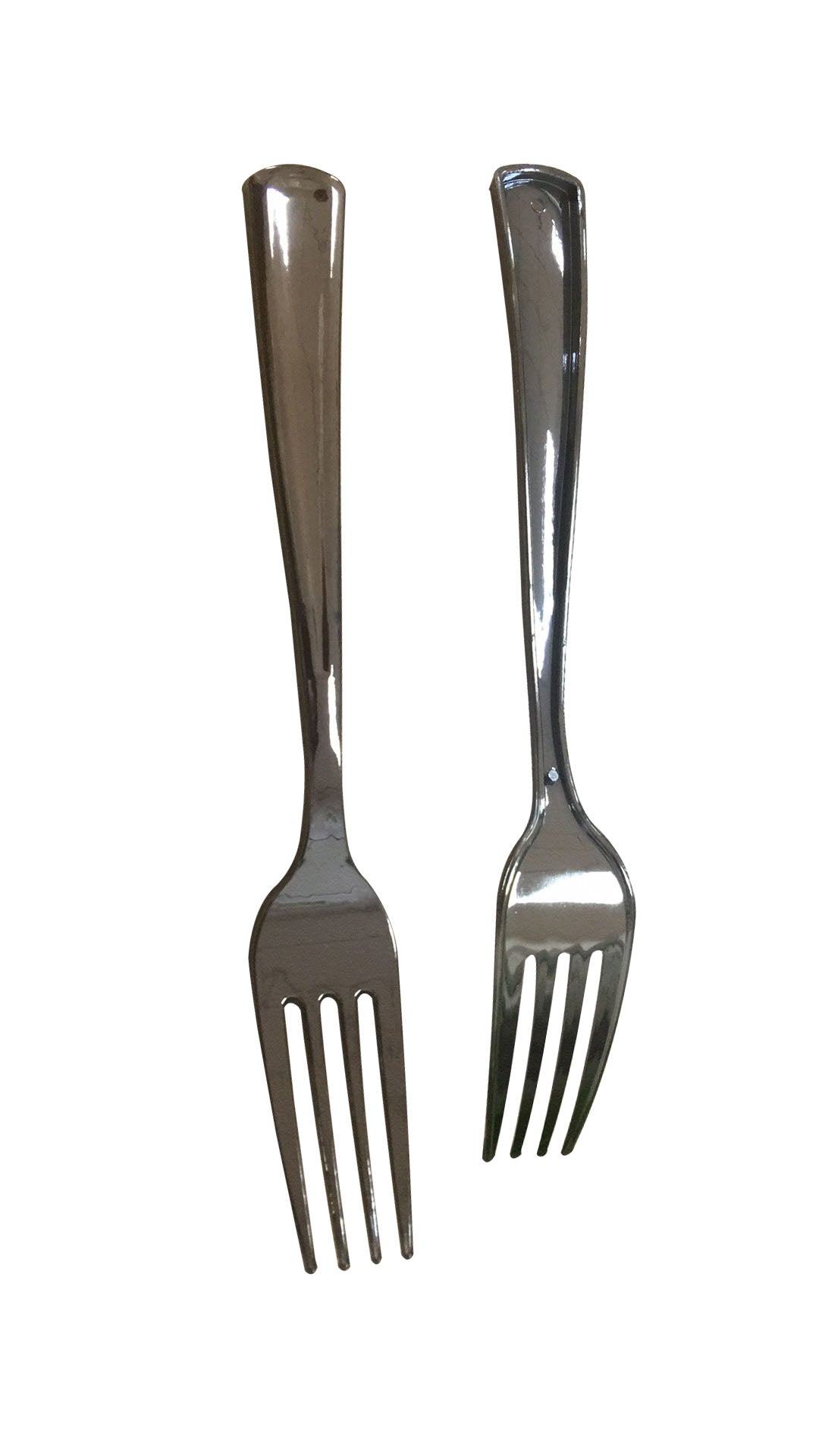 Tenedores de plástico - En barco