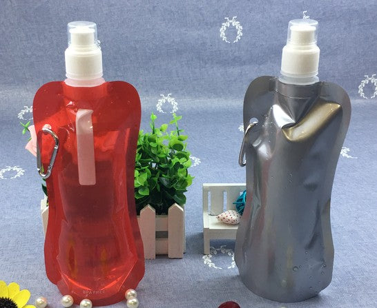 Bolsa plegable con mosquetón