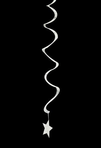 Decoración de espiral colgante