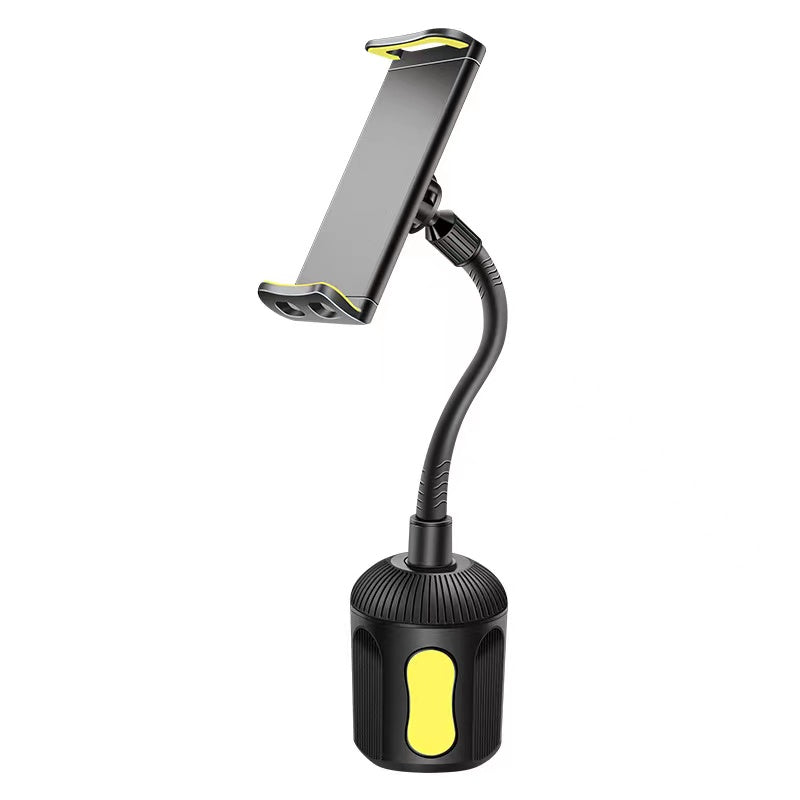 Soporte para teléfono con portavasos para coche