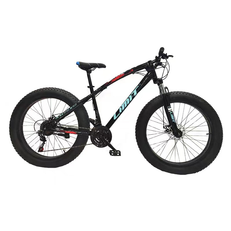 Vélo avec des roues plus larges