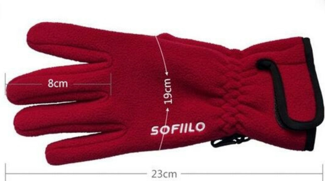 Gant de texto en polaire