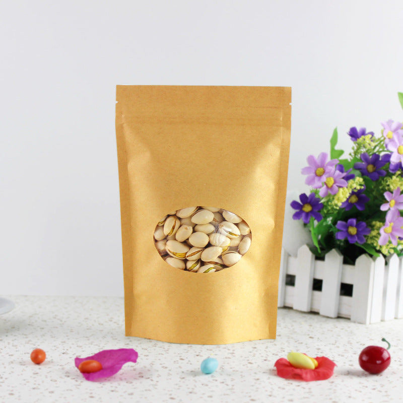 Bolsa de papel con ventana