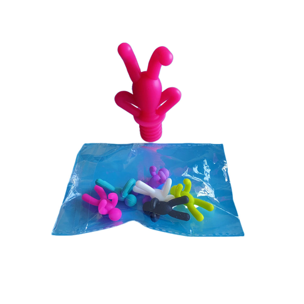 Tapón de silicona creativo para botellas de vino