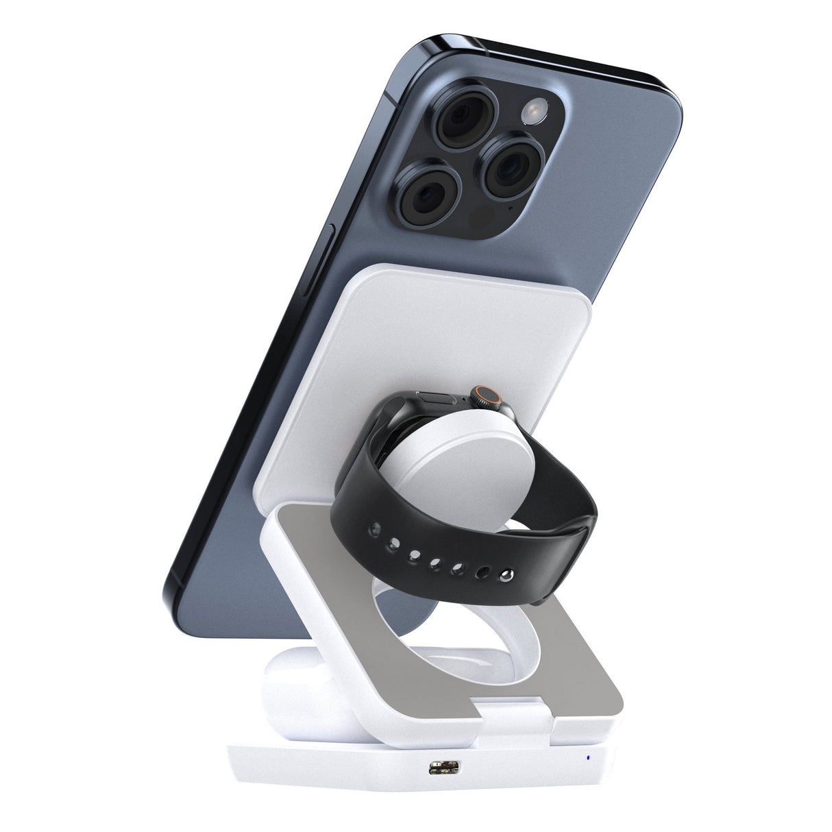 3 In 1 Foldable Wireless Charging Stand - Yorkn Inc✅