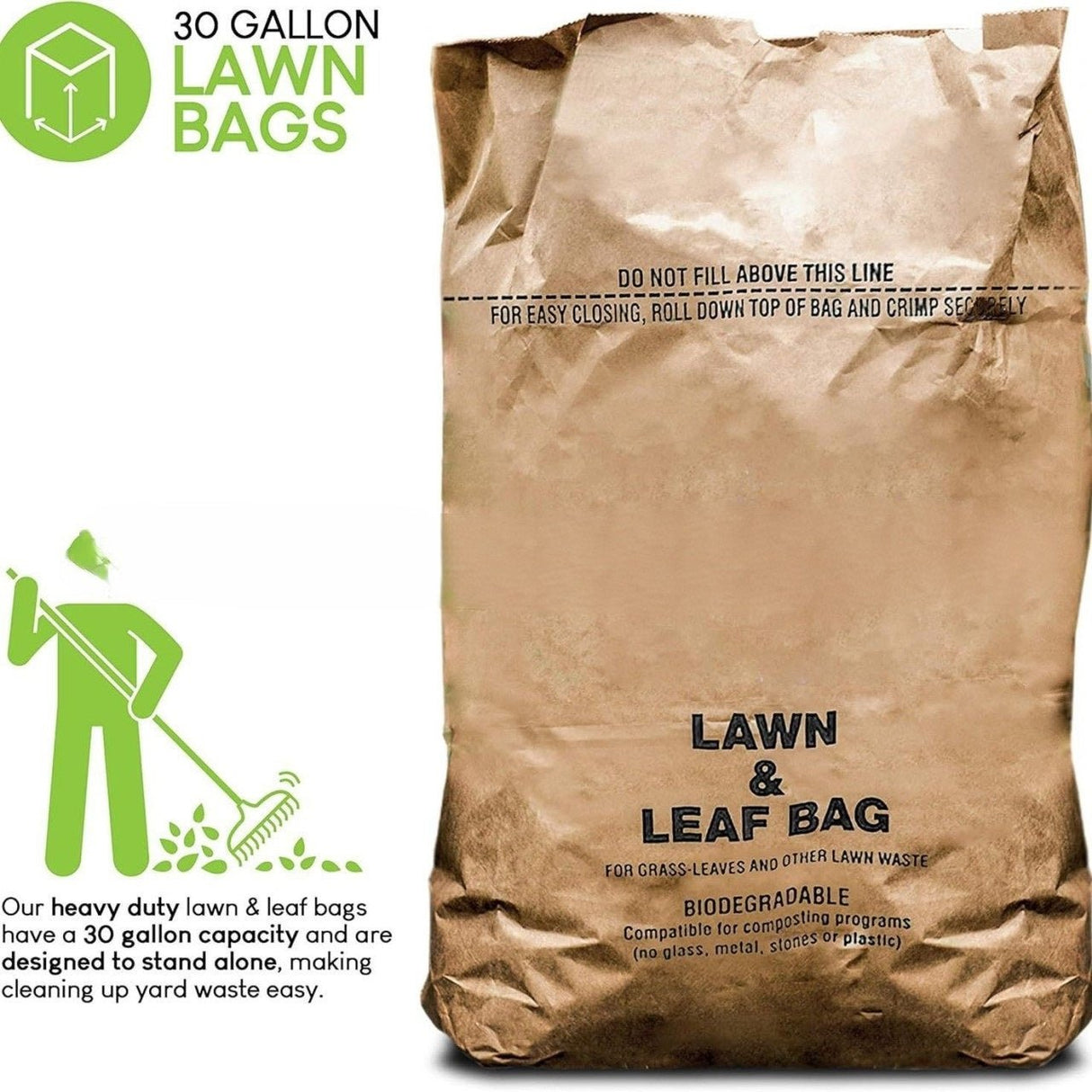 30 Gallon Leaf Litter Bag - Yorkn Inc✅
