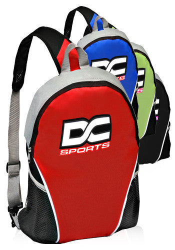 Mochila bandolera de poliéster