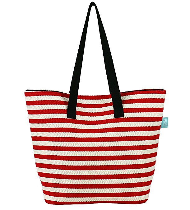 Bolso de hombro de lona para mujer