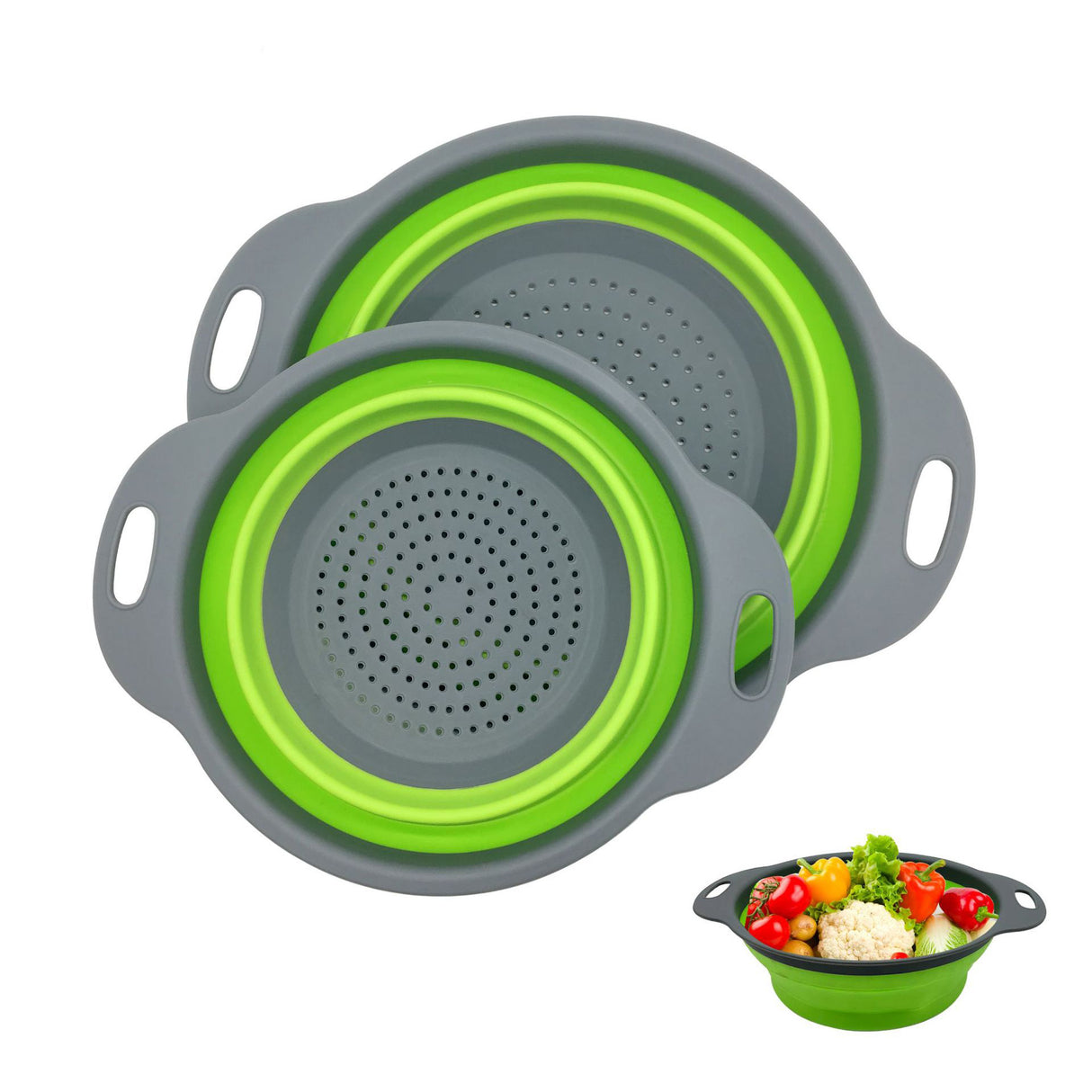 Ensemble de passoires pliables