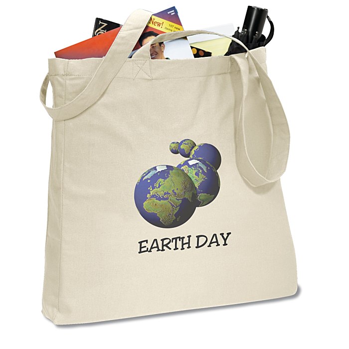 Bolso de algodón con fuelle