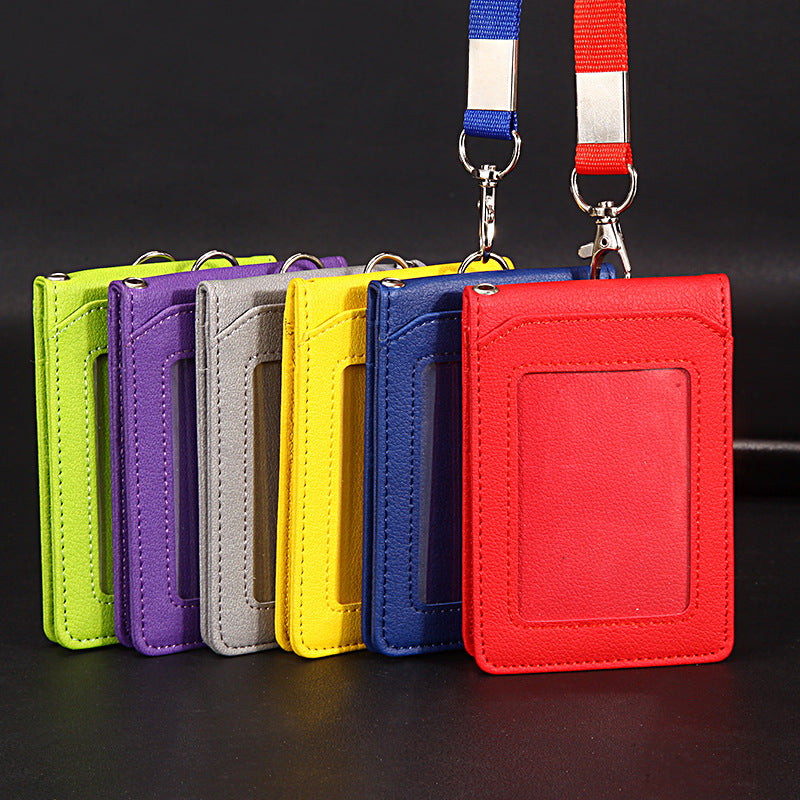Porte-badge d'identification avec cordon