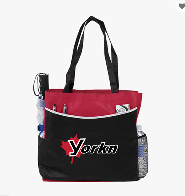 Bolso tote de poliéster bicolor - By Boat