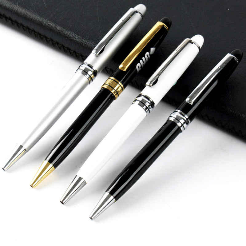 Bolígrafo metálico de acción giratoria
